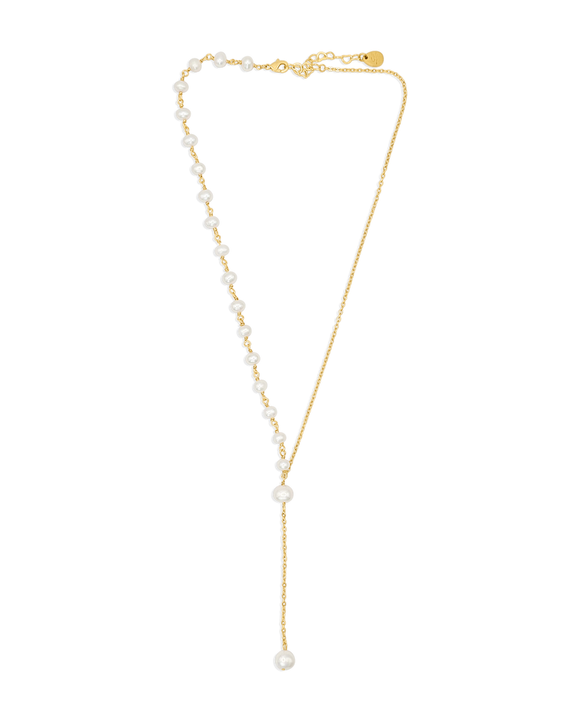 14k Gold-Filled 4-5mm Freshwater Pearl Chain Necklace