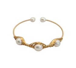 Amore Freshwater Pearl Adjustable Cuff