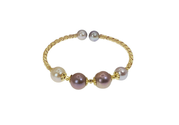 Symphony Freshwater Pearl Adjustable Cuff