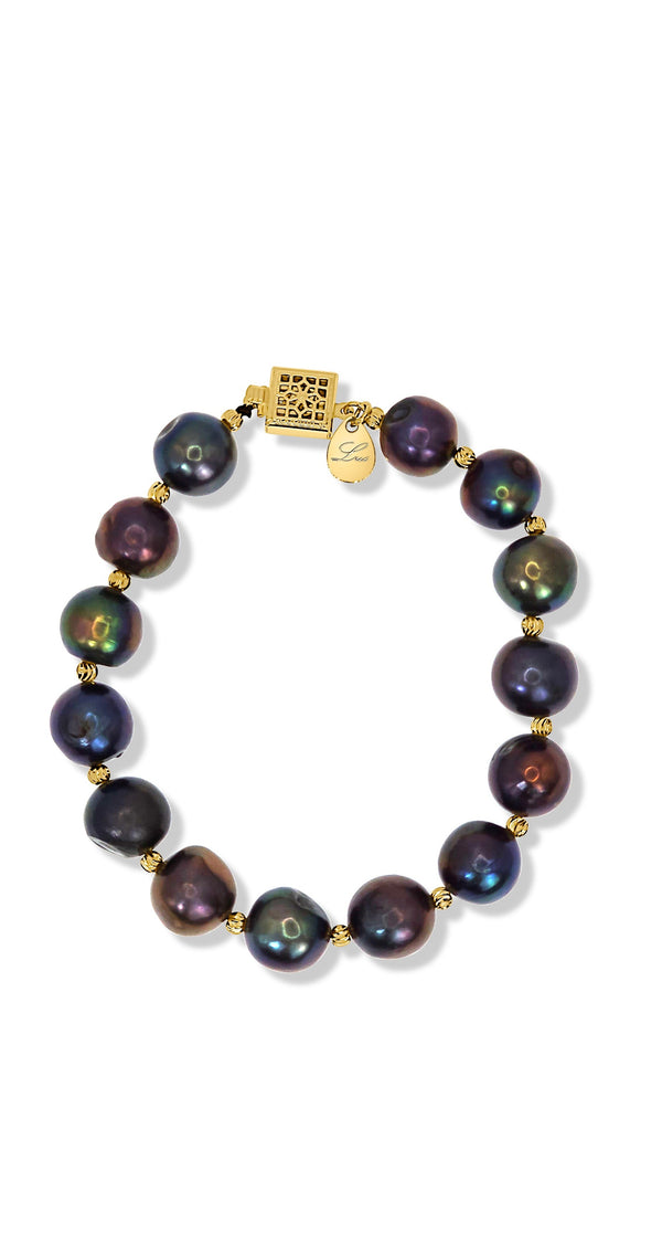 AAA+ 11-12mm Tahitian Pearl Bracelet