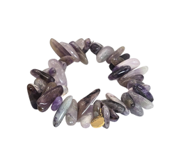 Natural Irregular Fluorite Bracelet - Large