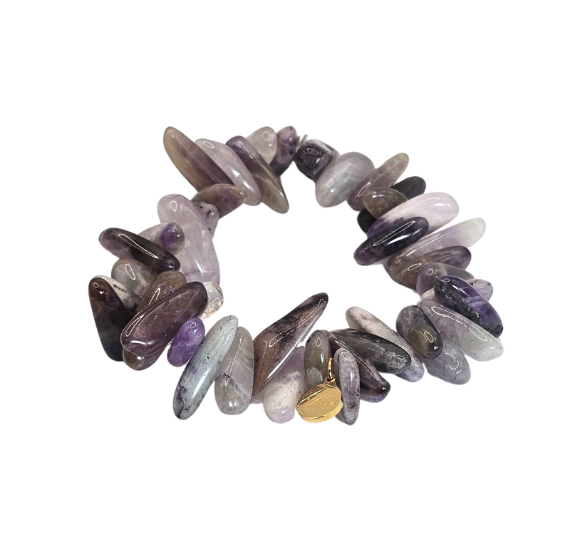 Natural Irregular Fluorite Bracelet - Large