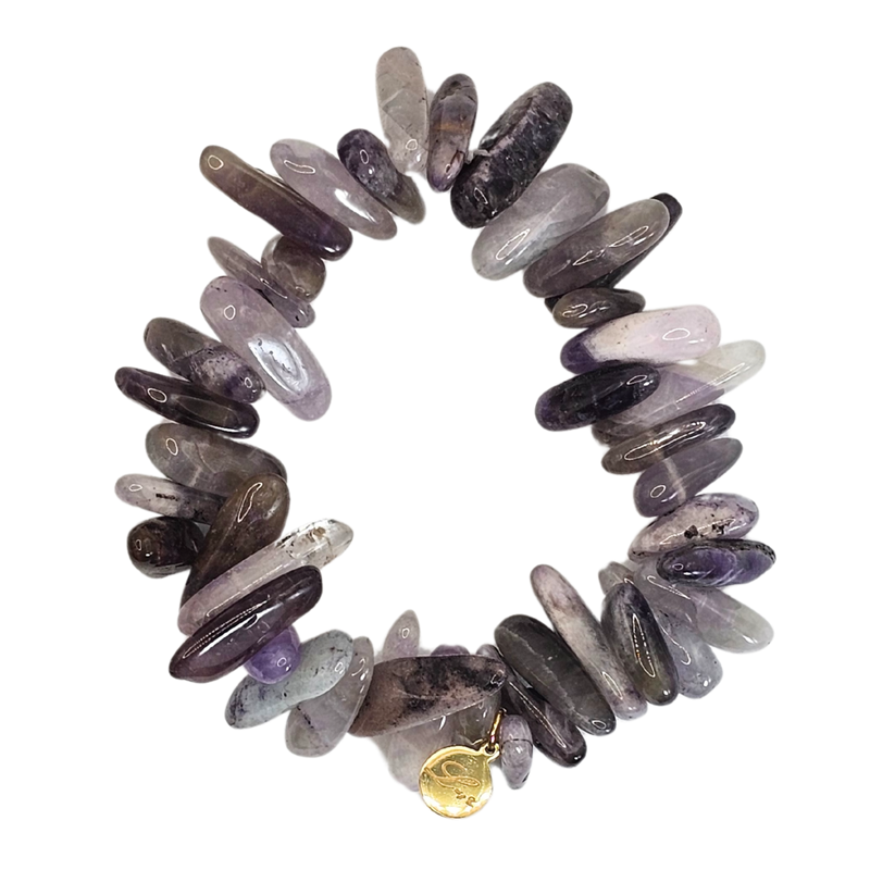 Natural Irregular Fluorite Bracelet - Large