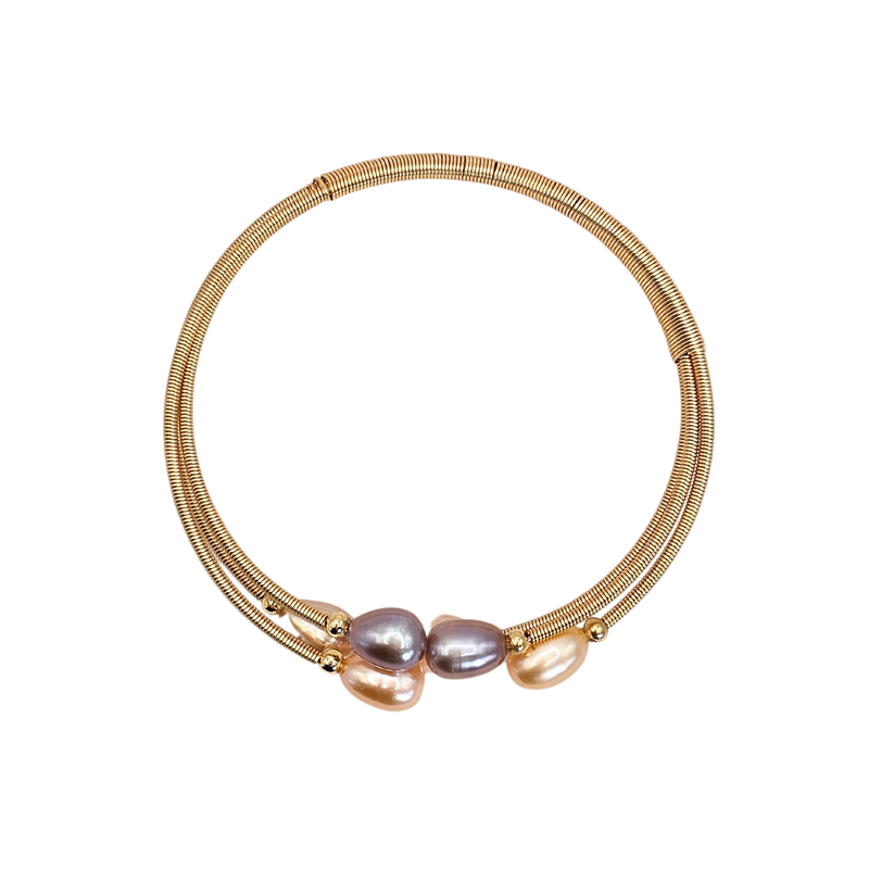 Oasis Freshwater Pearl Adjustable Cuff