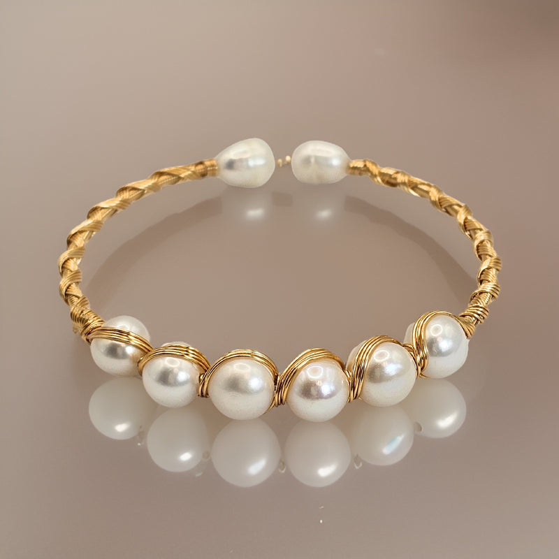 Secrets Freshwater Pearl Adjustable Cuff